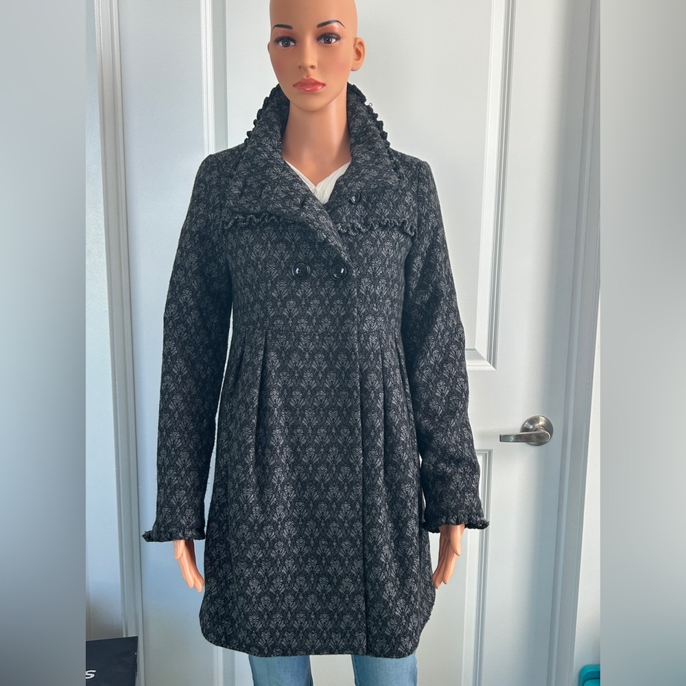 Steve Madden Black Pea Coat